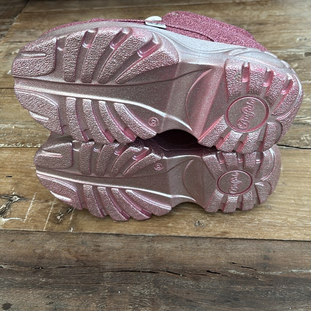 Buffalo LONDON Pink Sparkle Platforms -Never Worn - Picture 6 of 13